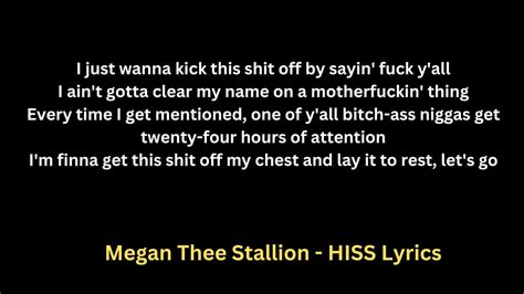 hiss lyrics|song lyrics for hiss.